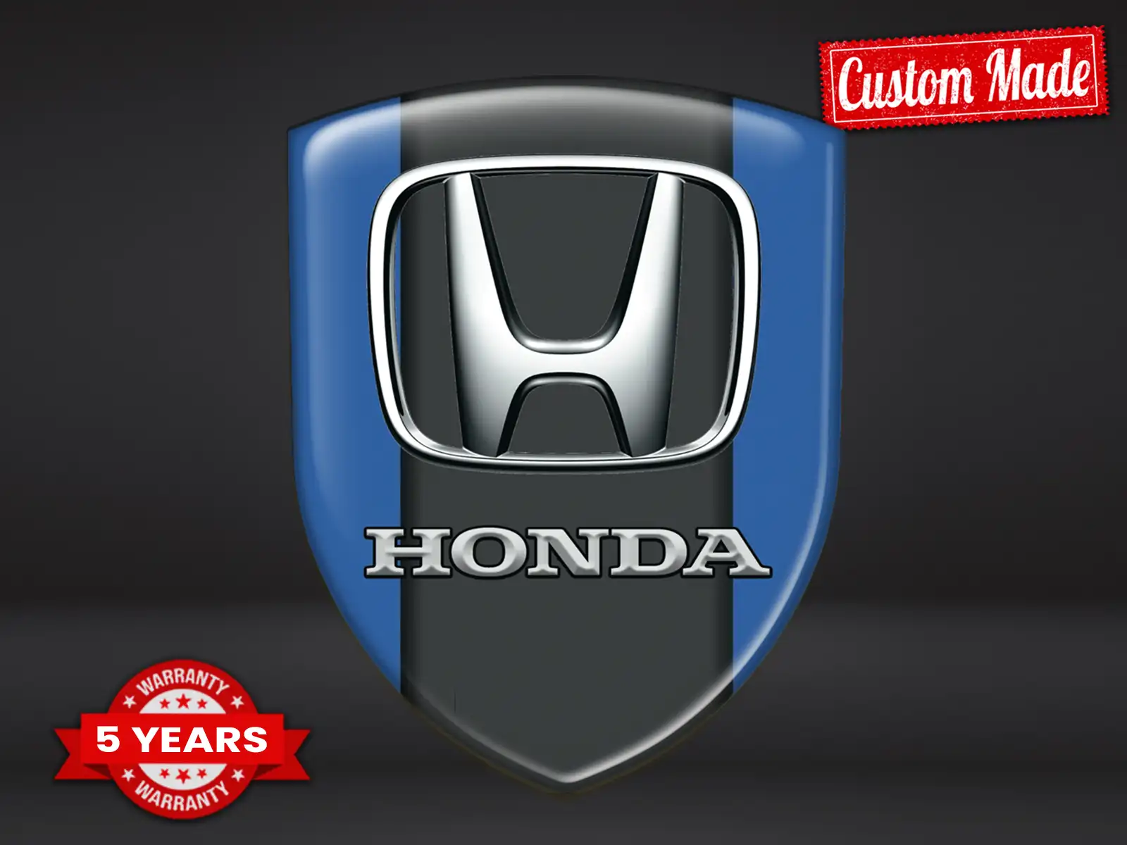 Honda Doming Aufkleber Auto Premium Minimalistisch Robust